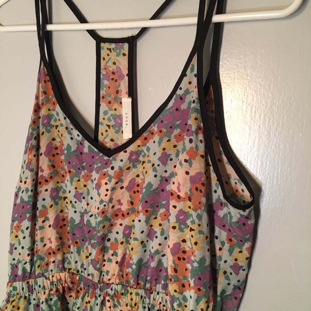 Floral patterned LUSH brand size large